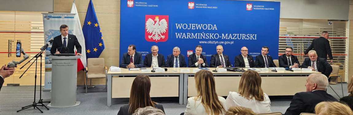 Spotkanie samorządowców z parlamentarzystami w Warmińsko-Mazurskim urzędzie Wojewódzkim 