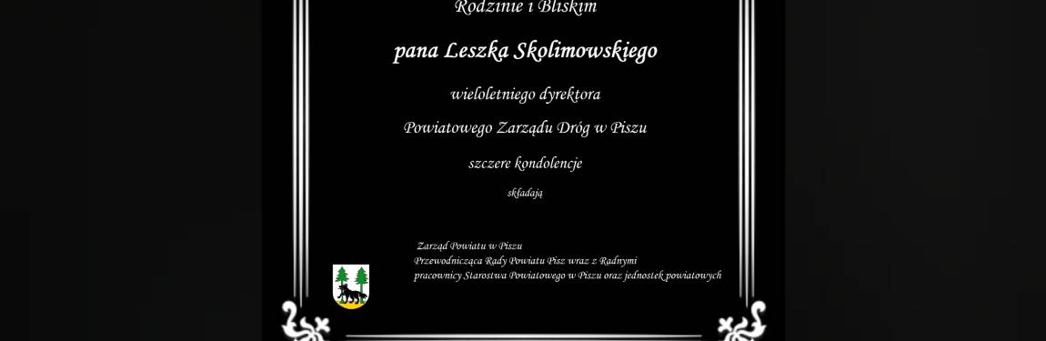 kondolencje 