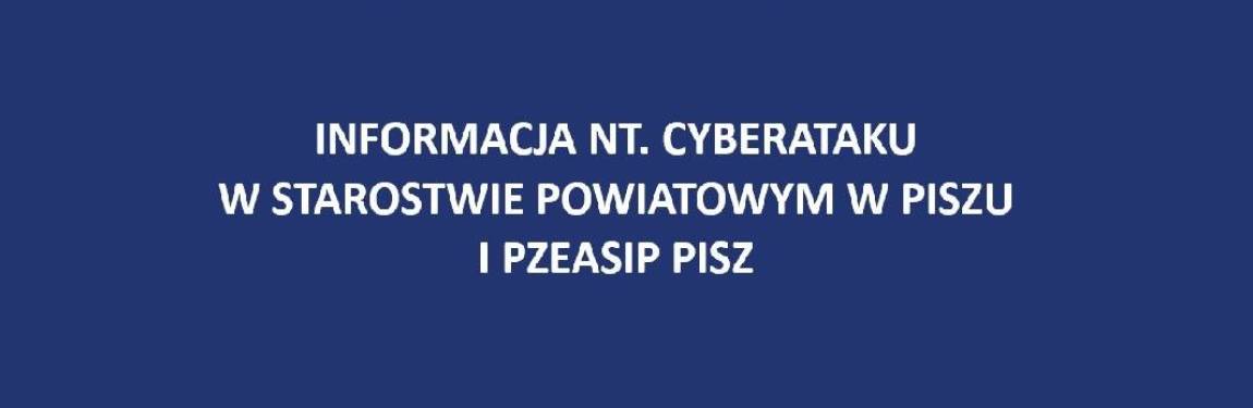 atak hackerski komunikat