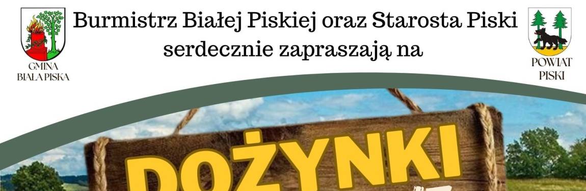 Plakat, dożynki, zaproszenie