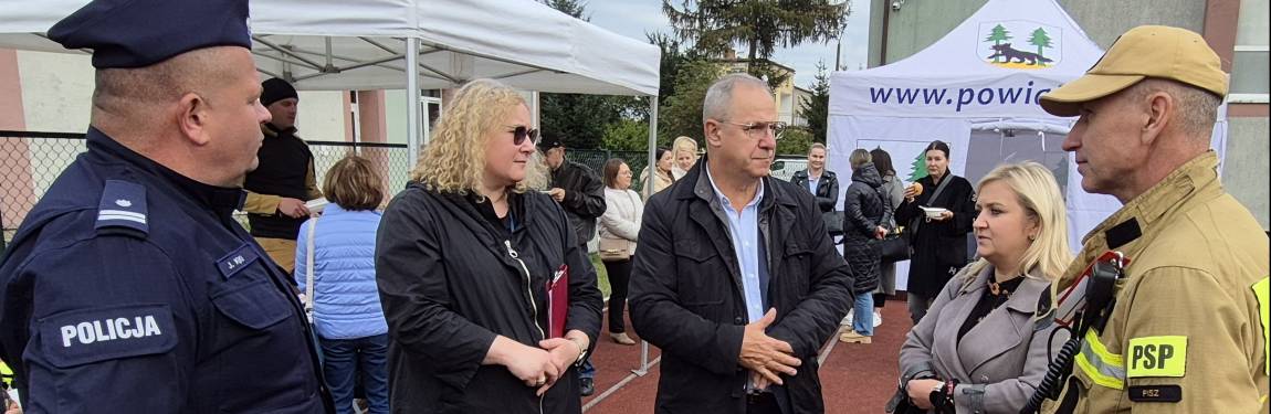 Ćwiczenia, sztab kryzysowy, policja, straż