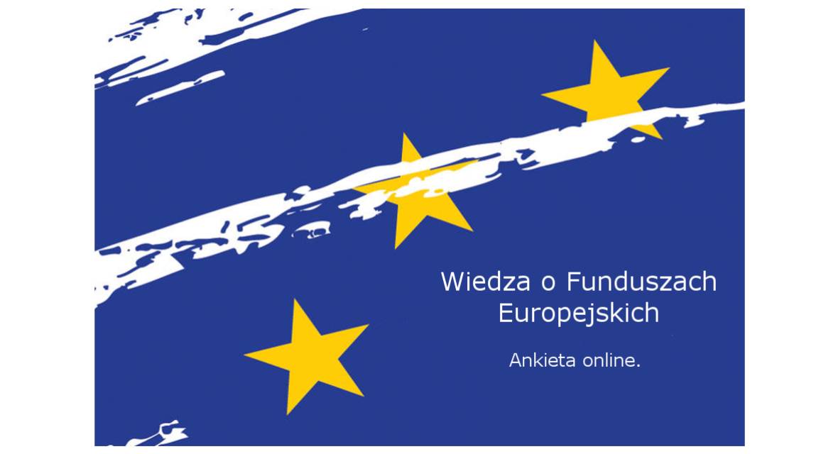 Badania online dotyczące wiedzy o funduszach europejskich 