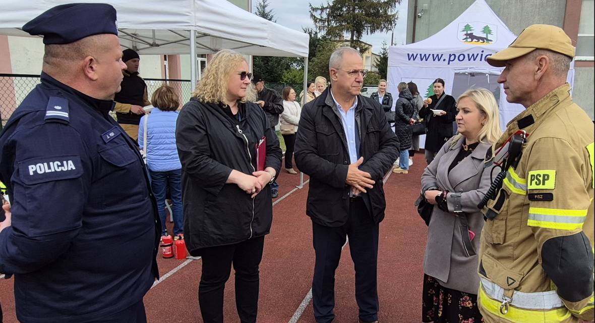 Ćwiczenia, sztab kryzysowy, policja, straż