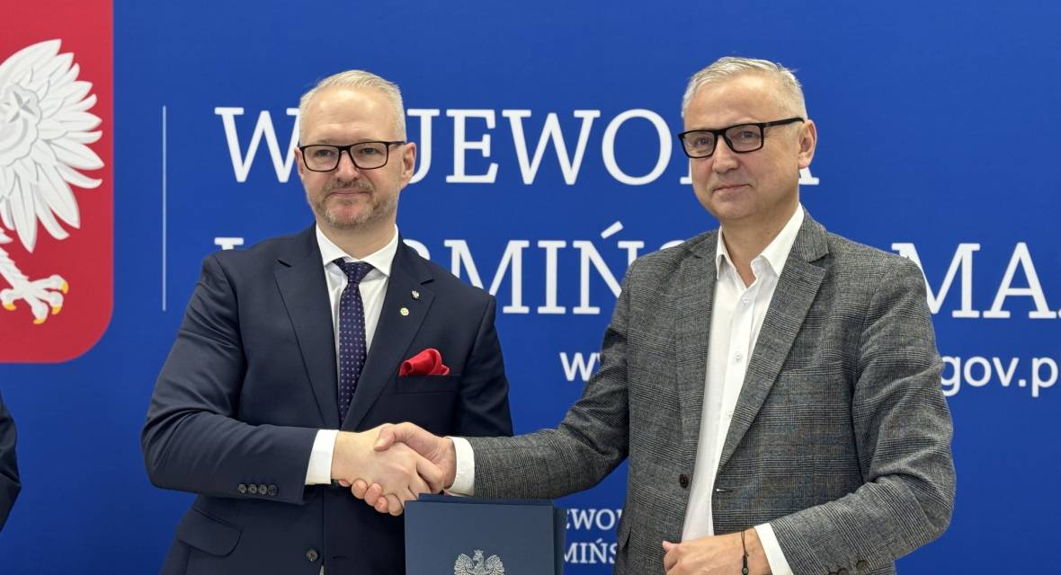 Podpisanie umowy, dofinansowanie, drogi powiatowe