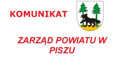 Informacja Zarządu Powiatu w Piszu o utrudnieniach w ruchu 