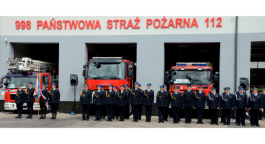 Obchody Dnia Strażaka w KPPSP w Piszu