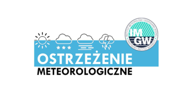 Ostrzeżenie meteorologiczne - możliwość wystąpienia burz 