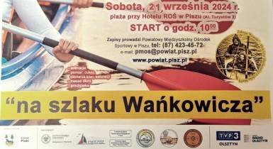 Plakat, kajak, ogłoszenie