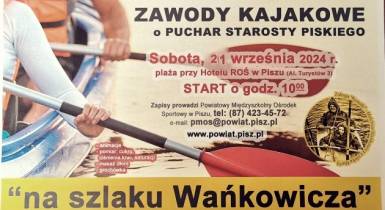 plakat, kajak