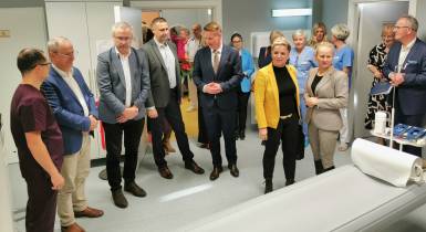 Tomograf, szpital, otwarcie pracowni