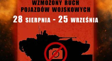 plakat, ostrzeżenie, wojsko