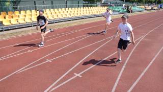 Powiatowe zawody w lekkiej atletyce szkół podstawowych klasy VI i młodsi