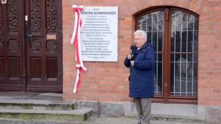 Tablica poświęcona pamięci Wojciecha Ziembińskiego 